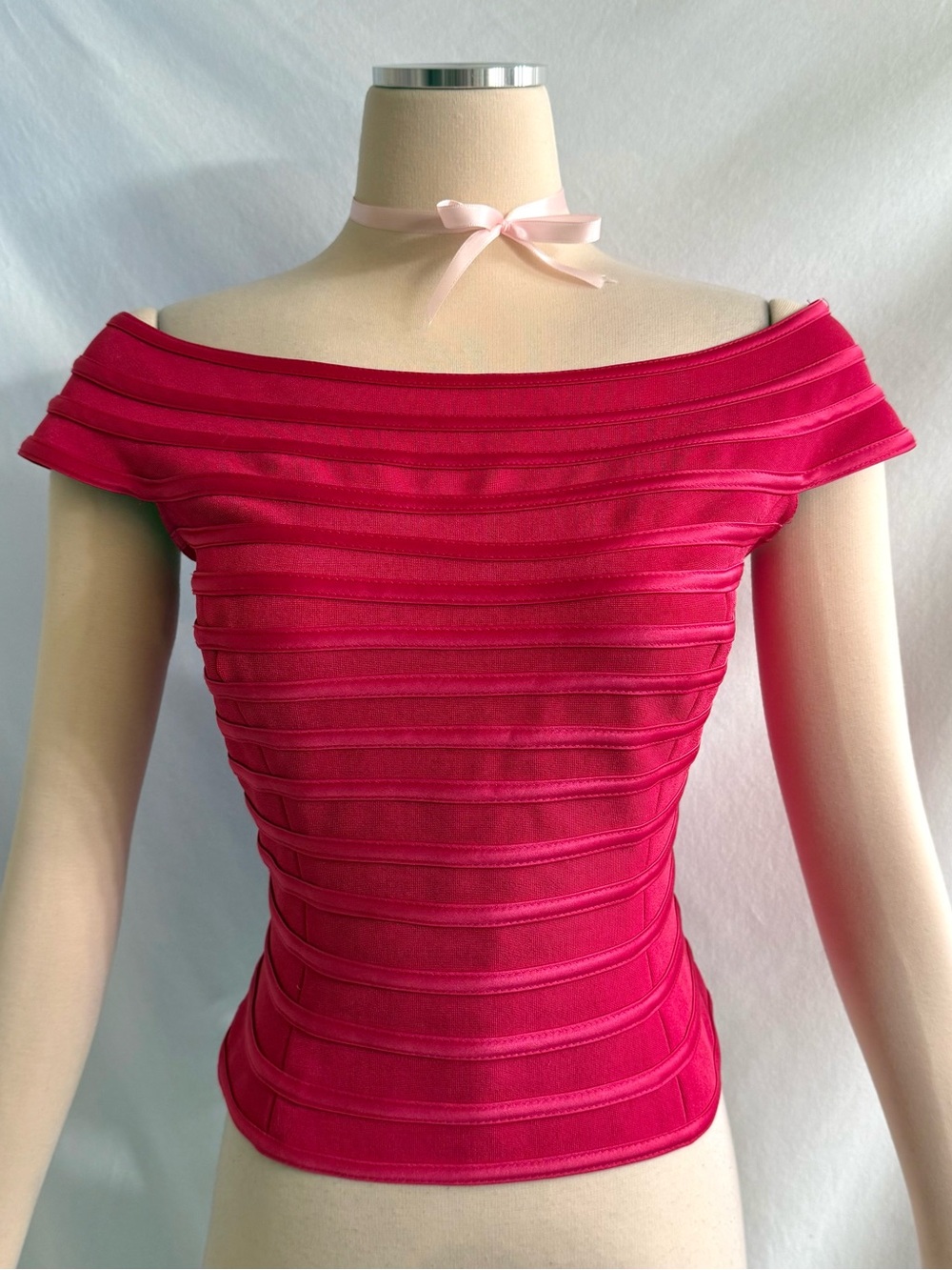 Y2K Off The Shoulder Bandage Top